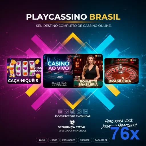 Serviços VIP do 76x com dealers ao vivo e jogos variados.