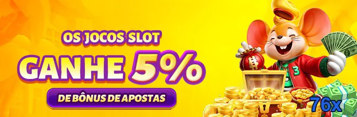 Imagem do jogo slot com bônus de apostas na 76x.
