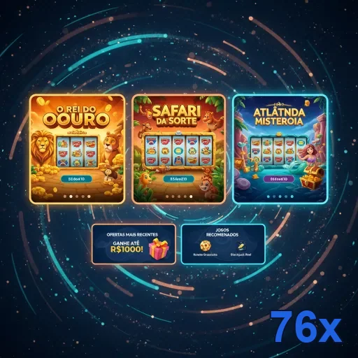 Promoções VIP do 76x em caça-níqueis populares.
