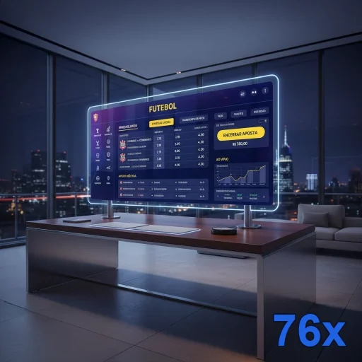 Tela da plataforma 76x com informações sobre jogos VIP.